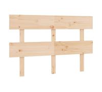 Vidaxl cabecero de cama madera maciza de pino 144x3x81 cm