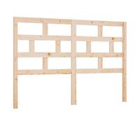Vidaxl cabecero de cama madera maciza de pino 146x4x100 cm