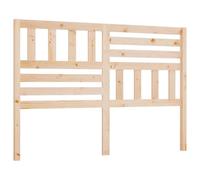 vidaXL Cabecero de cama Cabezal dormitorio 146x4x100 cm, madera maciza de pino