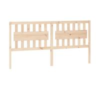 Vidaxl cabecero de cama madera maciza de pino 185,5x4x100 cm