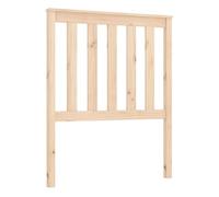 Vidaxl cabecero de cama madera maciza de pino 81x6x101 cm
