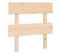 Vidaxl cabecero de cama madera maciza de pino 93,5x3x81 cm