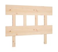 Vidaxl cabecero de cama madera maciza de pino 93,5x3x81 cm
