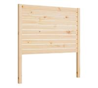 Vidaxl cabecero de cama madera maciza de pino 96x4x100 cm