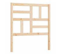 Vidaxl cabecero de cama madera maciza de pino 96x4x104 cm