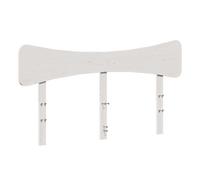 Vidaxl cabecero de cama madera maciza de pino blanco 140 cm