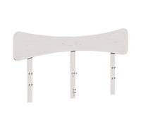 vidaXL Cabecero de cama de madera maciza de pino blanco 150 cm