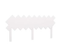 Vidaxl cabecero de cama madera maciza de pino blanco 178x3x80,5 cm