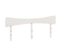 vidaXL Cabecero de Cama Madera Maciza de Pino Blanco 180 cm