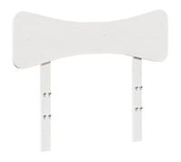 vidaXL Cabecero de Cama Madera Maciza de Pino Blanco 90 cm