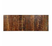 vidaXL Cabecero de Cama Multicolor 140 cm Madera Maciza reciclada, cabecero de Cama, cabecero de Madera, cabecero de Panel, Panel de cabecero