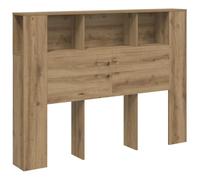 vidaXL Cabecero Armario Madera Roble Artisan 140x18,5x102,5 cm