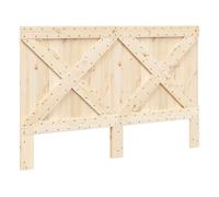 Cabecero De Madera Maciza De Pino 160x104 Cm Vidaxl