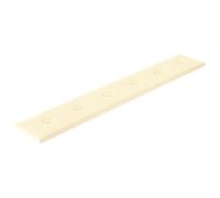 vidaXL Cabecero de Pared 12 pcs Crema 90 x 15 cm Cuero sintético, Cubierta de Pared Decorativa Rectangular, Paneles Modernos y Elegantes, soluciones de decoración para Interiores.