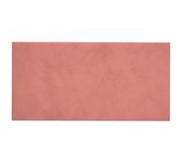 vidaXL Cabecero de Pared 12 pcs Rosa 30 x 15 cm Terciopelo, Cabecero de Terciopelo Rectangular Moderno, Muebles Elegantes para el Dormitorio, diseño cómodo para una decoración Lujosa en Interiores, e