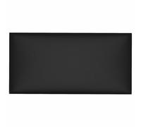 VidaXL Cabecero de Pared 12pcs Negro 60x30cm Tela, Cabecero Rectangular Moderno, Crea un refugio de paz con elegantes soluciones de decoración