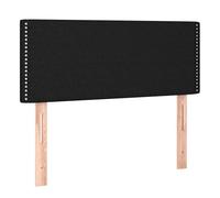 Vidaxl cabecero de tela negro 80x5x78/88 cm