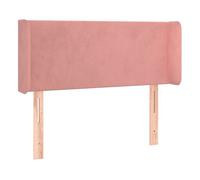 Vidaxl cabecero de terciopelo rosa 103x16x78/88 cm