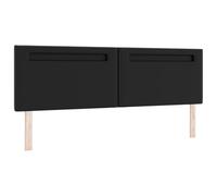 vidaXL Cabecero Diseño Sencillo Negro 180 cm Cuero Sintético