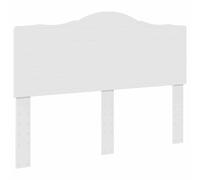 vidaXL Cabecero Madera contrachapada, Cabecera de Dormitorio Moderna, diseño Rectangular, Mueble Minimalista Duradero, decoración fácil para tu Zona de Descanso