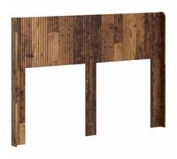 vidaXL Cabecero Madera Envejecida PB, Cabecera de Dormitorio, diseño Moderno, Madera, Estilo Lamas, decoración Elegante, Pieza Funcional para tu Espacio