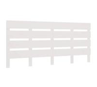 vidaXL Cabecero Madera Maciza de Pino Blanco 180x3x80 cm