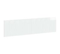 vidaXL Cabecero montada en la Pared ALKMAAR Blanco Brillante