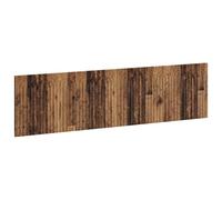 vidaXL Cabecero montada en la Pared ALKMAAR Madera Envejecida
