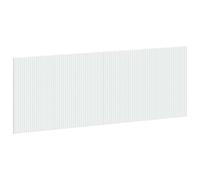 vidaXL Cabecero montada en la Pared ARNHEM Blanco Madera de ingeniería