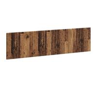 vidaXL Cabecero montada en la Pared Breda Madera Envejecida, Cabecero Moderno, Resistente a la Humedad, diseño ahorrador de Espacio, Madera, Elegante y Funcional para tu Dormitorio