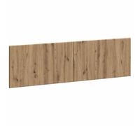 vidaXL Cabecero montada en la Pared Breda Roble Artisan, Cabecero Moderno, Resistente a la Humedad, diseño ahorrador de Espacio, Madera, Elegante y Funcional para tu Dormitorio