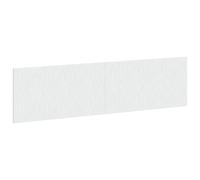 vidaXL Cabecero montada en la Pared Delft Blanco Madera de ingeniería
