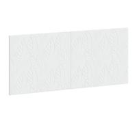 vidaXL Cabecero montada en la Pared Delft Blanco Madera de ingeniería
