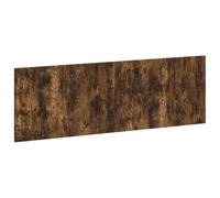 vidaXL Cabecero montada en la Pared Delft Roble Ahumado, Cabecera Moderna, Resistente a la Humedad, montada en la Pared, con Almacenamiento, diseño Compacto para organizar y Decorar tu CU