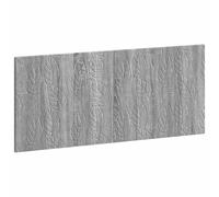 vidaXL Cabecero montada en la Pared Delft Sonoma Gris, Cabecera Moderna, Resistente a la Humedad, montada en la Pared, con Almacenamiento, diseño Compacto para organizar y Decorar tu CU