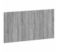 vidaXL Cabecero montada en la Pared Delft Sonoma Gris, Cabecera Moderna, Resistente a la Humedad, montada en la Pared, con Almacenamiento, diseño Compacto para organizar y Decorar tu CU