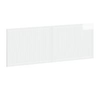 vidaXL Cabecero montada en la Pared Ede Blanco Brillante