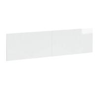 vidaXL Cabecero montada en la Pared HOORN Blanco Brillante