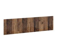 vidaXL Cabecero montada en la Pared HOORN Madera Envejecida, Cabecera Moderna, Resistente a la Humedad, con Almacenamiento, diseño Compacto y Funcional para tu Dormitorio