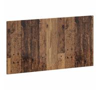 vidaXL Cabecero montada en la Pared HOORN Madera Envejecida, Cabecera Moderna, Resistente a la Humedad, con Almacenamiento, diseño Compacto y Funcional para tu Dormitorio