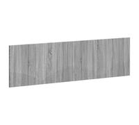 vidaXL Cabecero montada en la Pared HOORN Sonoma Gris, Cabecera Moderna, Resistente a la Humedad, con Almacenamiento, diseño Compacto y Funcional para tu Dormitorio