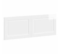 vidaXL Cabecero montada en la Pared Utrecht Blanco Brillante
