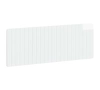 vidaXL Cabecero montada en la Pared ZWOLLE Blanco Brillante