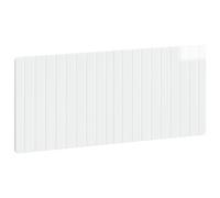 vidaXL Cabecero montada en la Pared ZWOLLE Blanco Brillante