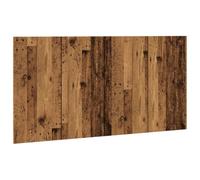vidaXL Cabecero de pared madera de ingeniería envejecida 160x1,5x80 cm para cama de matrimonio