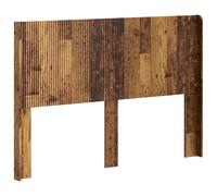 vidaXL Cabecero PB, Cabecera de Dormitorio, diseño Moderno, Forma Rectangular, Lamas Verticales, Madera, Acento Minimalista, Mueble Funcional