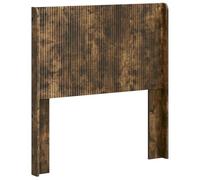 vidaXL Cabecero PB, Cabecera de Dormitorio, diseño Moderno, Forma Rectangular, Lamas Verticales, Madera, Acento Minimalista, Mueble Funcional