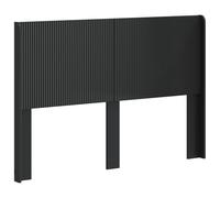 vidaXL Cabecero PB, Cabecera de Dormitorio, diseño Moderno, Forma Rectangular, Lamas Verticales, Madera, Acento Minimalista, Mueble Funcional