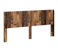 vidaXL Cabecero PB, Cabecera de Dormitorio, diseño Moderno, Forma Rectangular, Lamas Verticales, Madera, Acento Minimalista, Mueble Funcional