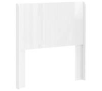 vidaXL Cabecero PB, Cabecera de Dormitorio, diseño Moderno, Forma Rectangular, Lamas Verticales, Madera, Acento Minimalista, Mueble Funcional